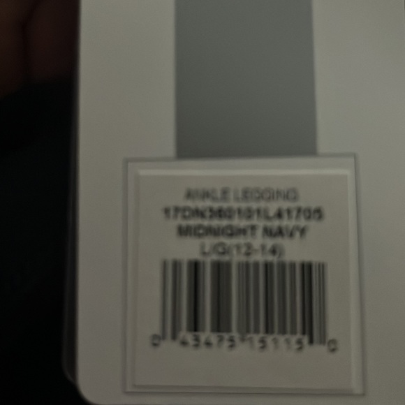 NWT Danskin Navy Blur Tights ! - Picture 7 of 8